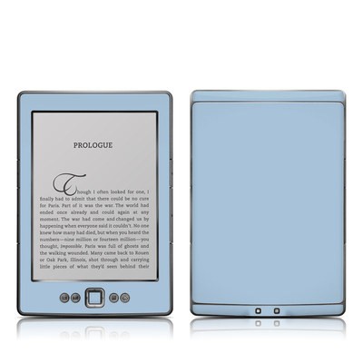 Kindle 4 Skin - Solid State Blue Mist