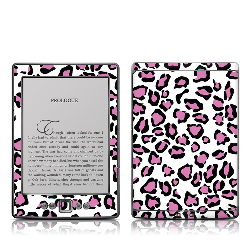 Kindle 4 Skin - Leopard Love (Image 1)
