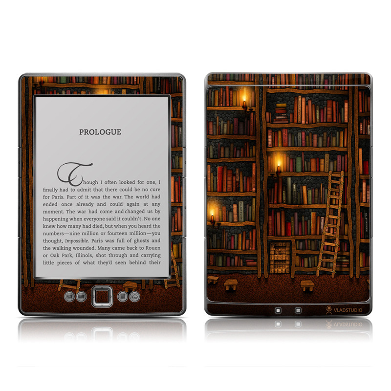 Kindle 4 Skin - Library (Image 1)