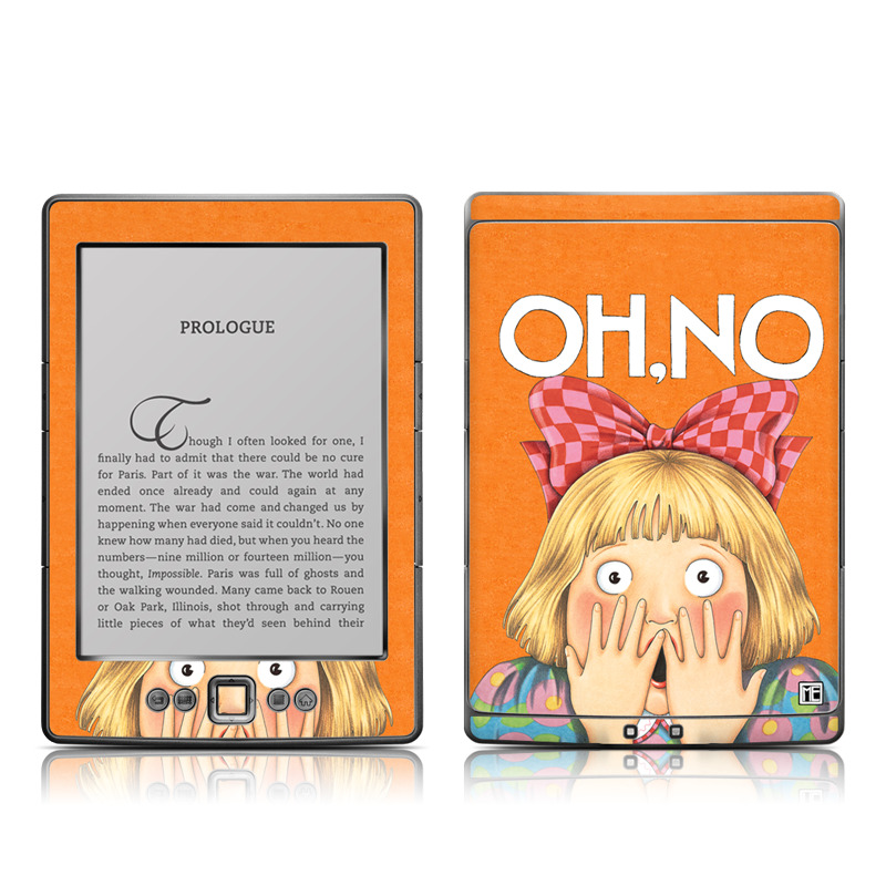 Kindle 4 Skin - Oh No (Image 1)