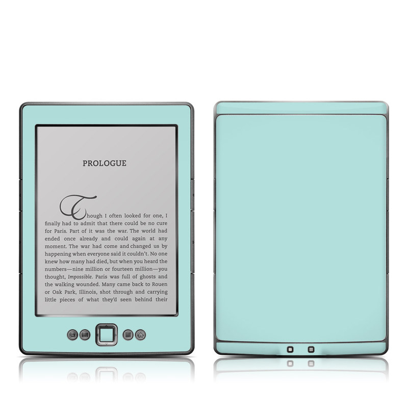 Kindle 4 Skin - Solid State Mint (Image 1)