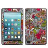 Amazon Kindle Fire 7in 7th Gen Skin - Doodles Color
