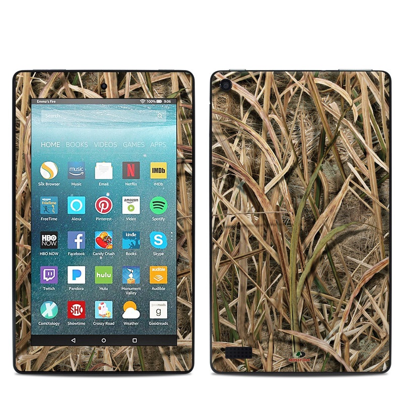 Amazon Kindle Fire 7in 7th Gen Skin - Shadow Grass Blades (Image 1)