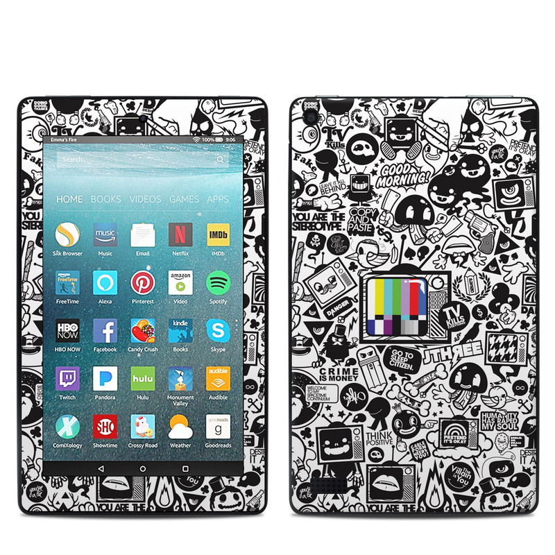 Amazon Kindle Fire 7in 7th Gen Skin - TV Kills Everything (Image 1)