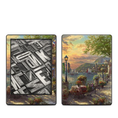 Amazon Kindle 8th Gen Skin - French Riviera Cafe