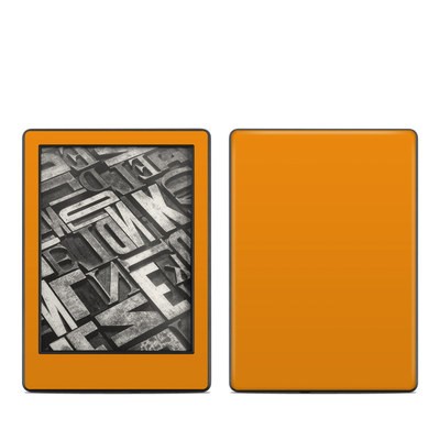 Amazon Kindle 8th Gen Skin - Solid State Orange