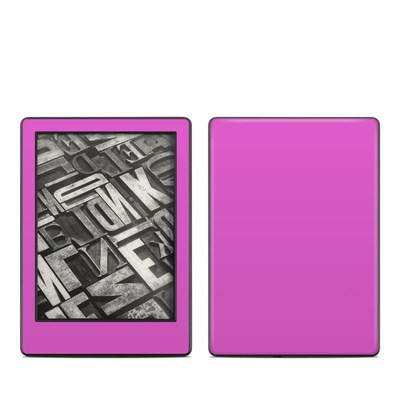 Amazon Kindle 8th Gen Skin - Solid State Vibrant Pink