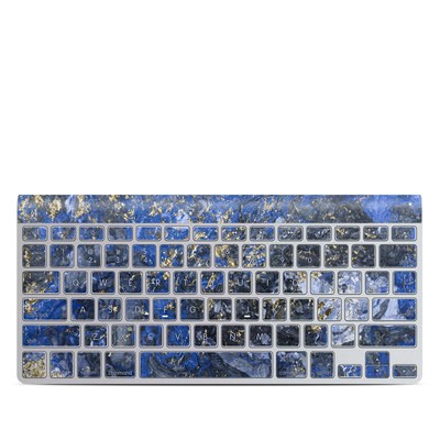 Apple Wireless Keyboard Skin - Gilded Ocean Marble