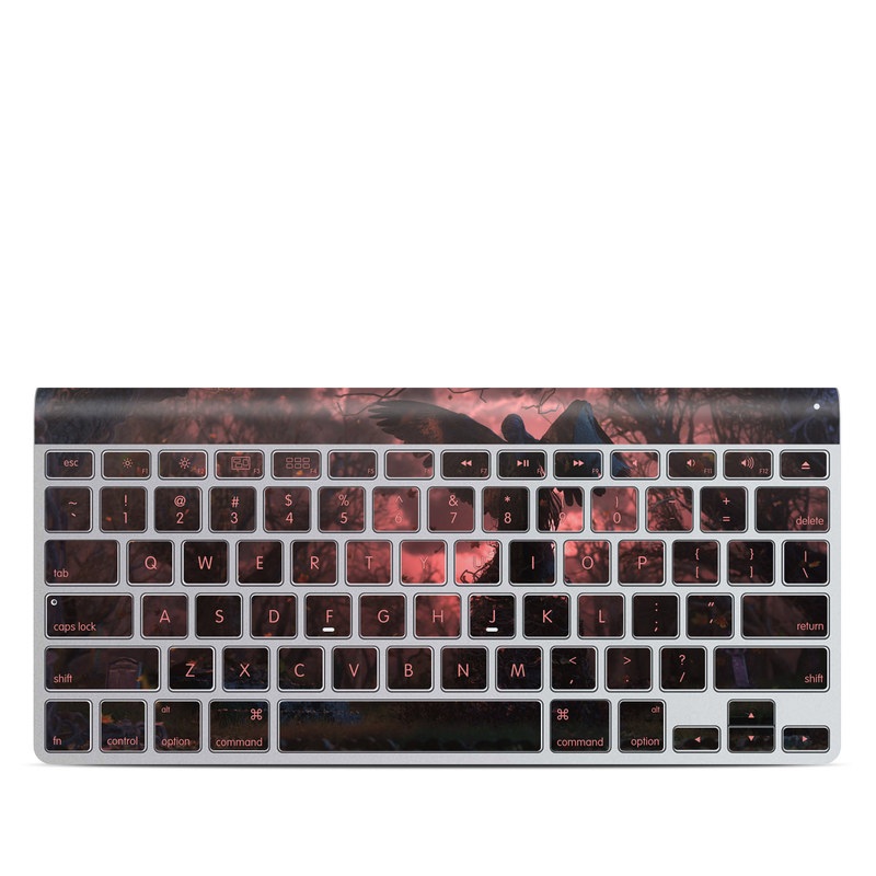 Apple Wireless Keyboard Skin - Black Angel (Image 1)
