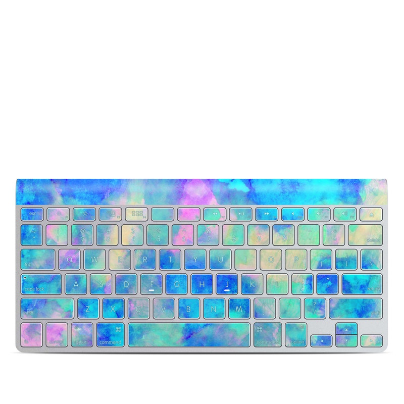 Apple Wireless Keyboard Skin - Electrify Ice Blue (Image 1)