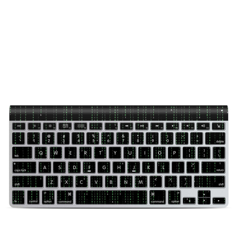 Apple Wireless Keyboard Skin - Matrix Style Code (Image 1)