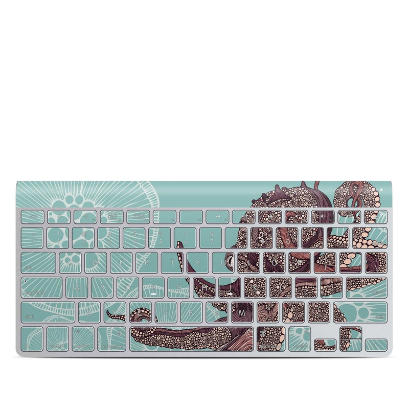 Apple Wireless Keyboard Skin - Octopus Bloom (Image 1)