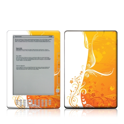 Kindle DX Skin - Orange Crush