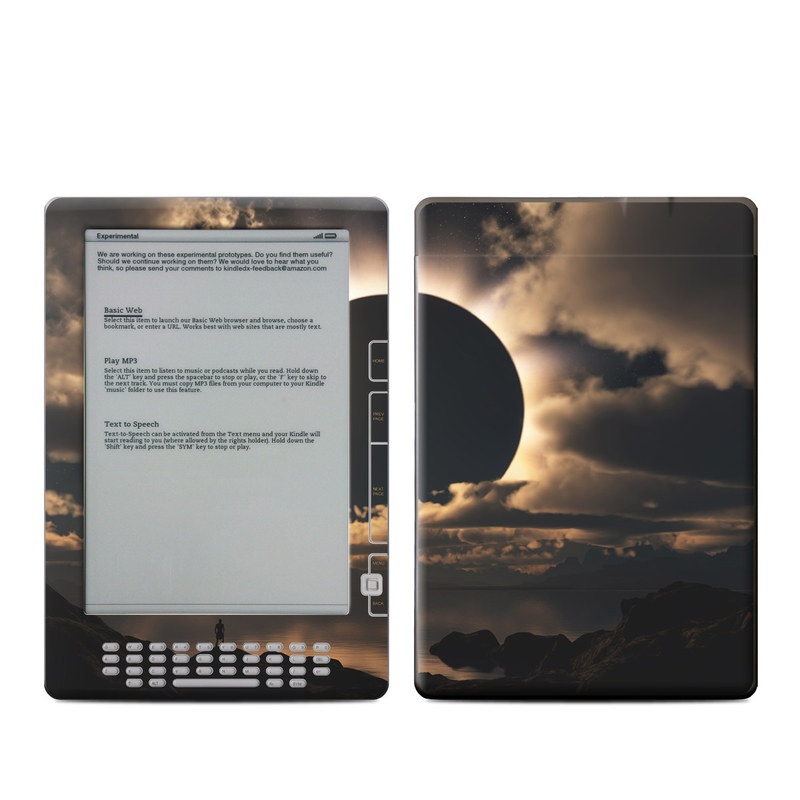 Kindle DX Skin - Moon Shadow (Image 1)