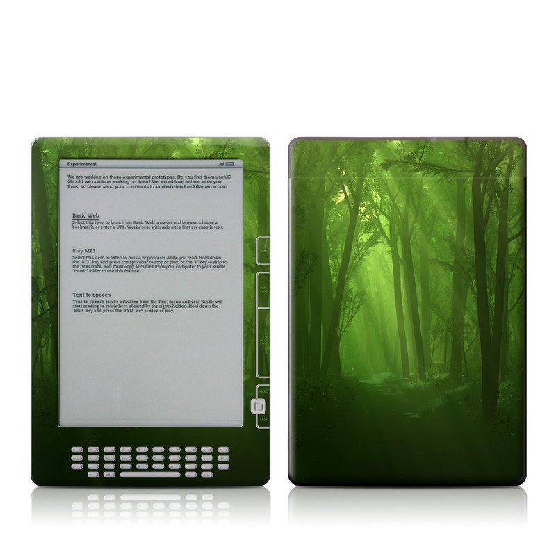 Kindle DX Skin - Spring Wood (Image 1)