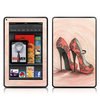 Kindle Fire Skin - Coral Shoes