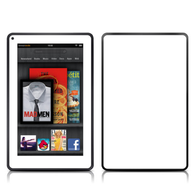 Kindle Fire Skin - Solid State White