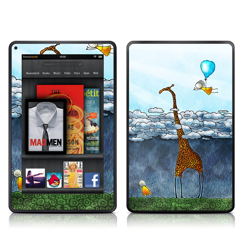 Kindle Fire Skin - Above The Clouds (Image 1)