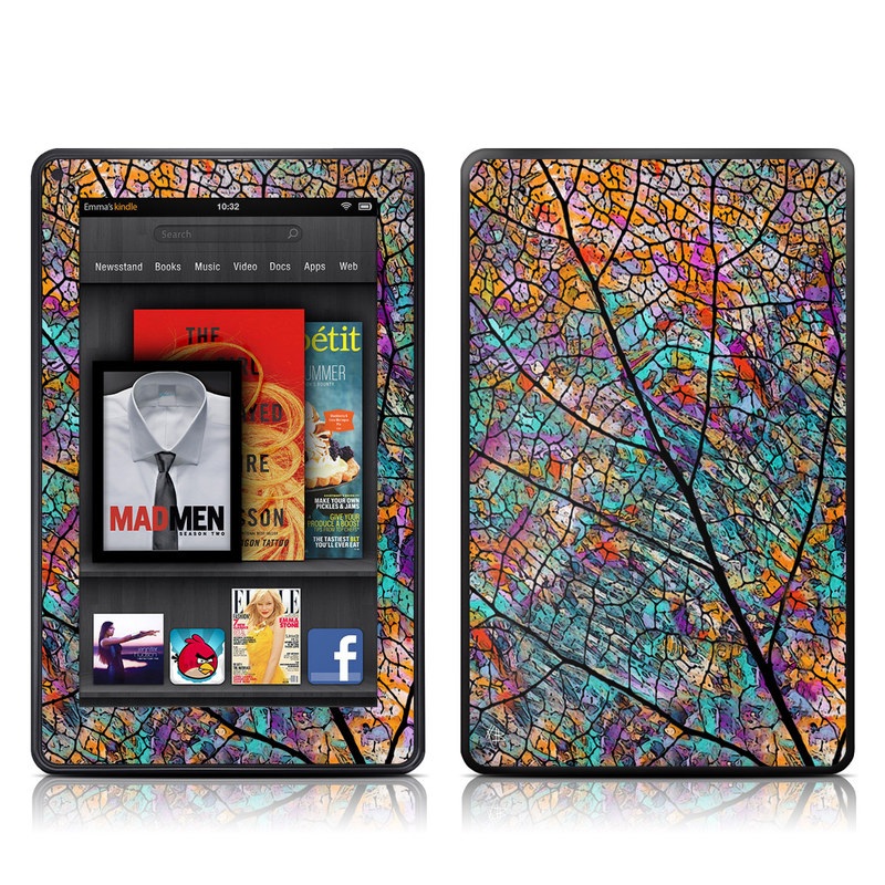 Kindle Fire Skin - Stained Aspen (Image 1)