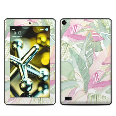 Amazon Kindle Fire 5th Gen Skin - Tropical Leaves