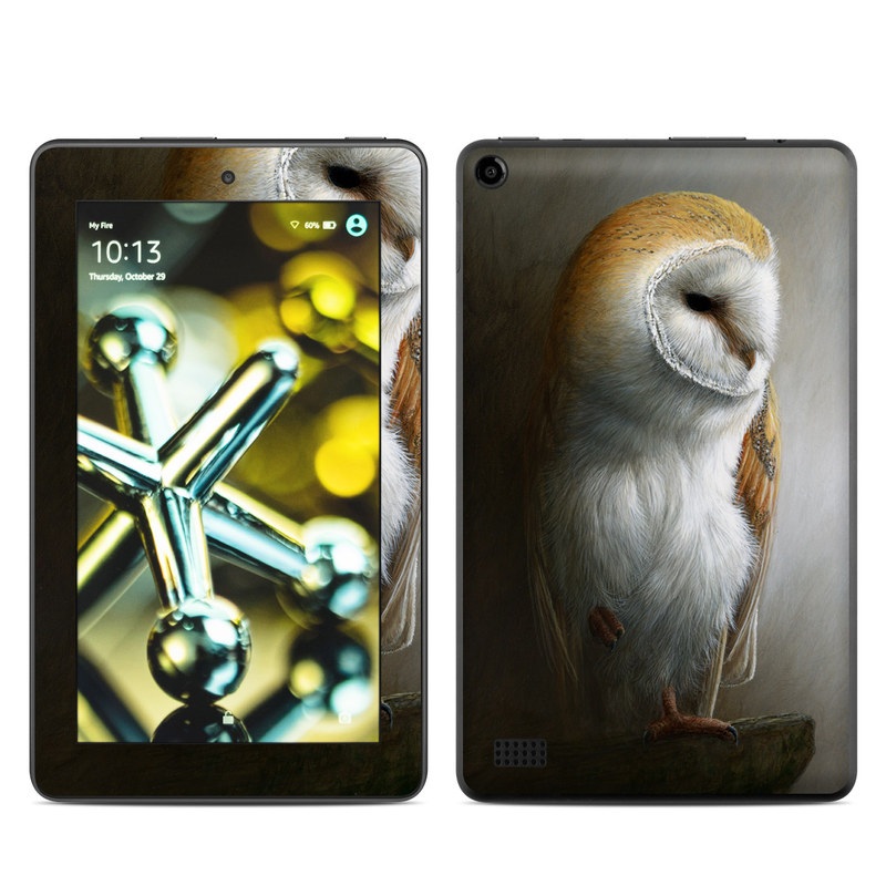 Amazon Kindle Fire 5th Gen Skin - Barn Owl (Image 1)