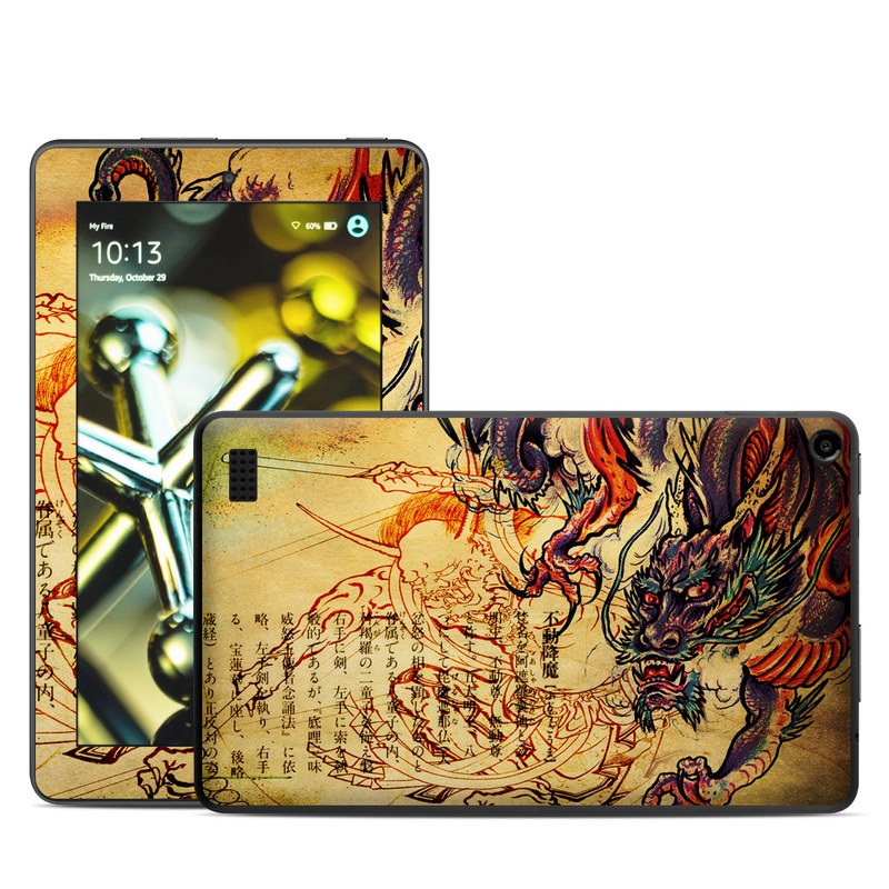 Amazon Kindle Fire 5th Gen Skin - Dragon Legend (Image 1)