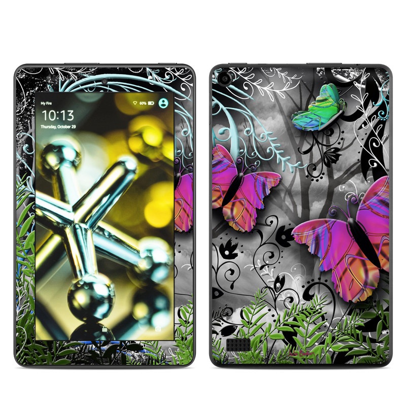 Amazon Kindle Fire 5th Gen Skin - Goth Forest (Image 1)
