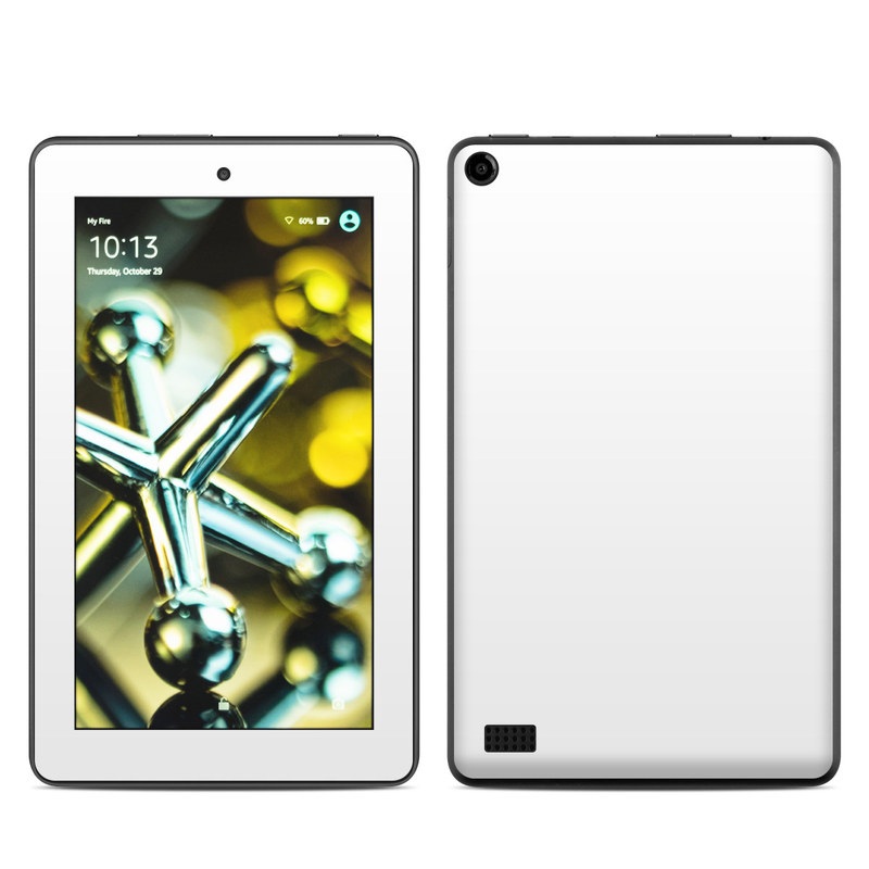 Amazon Kindle Fire 5th Gen Skin - Solid State White (Image 1)