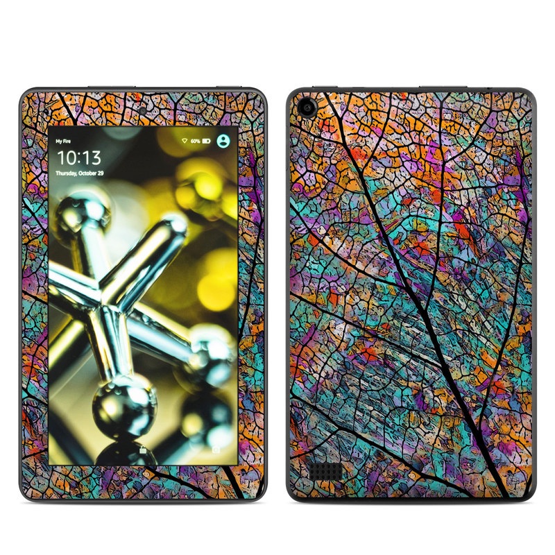 Amazon Kindle Fire 5th Gen Skin - Stained Aspen (Image 1)