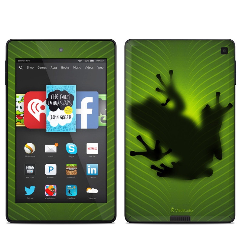 Amazon Kindle Fire HD 6in Skin - Frog (Image 1)