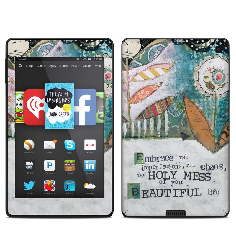 Amazon Kindle Fire HD 6in Skin - Holy Mess (Image 1)