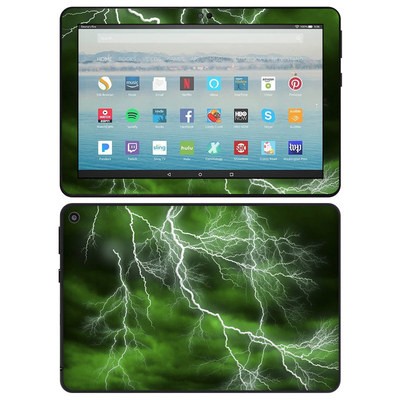 Amazon Kindle Fire HD8 Plus 10th Gen Skin - Apocalypse Green