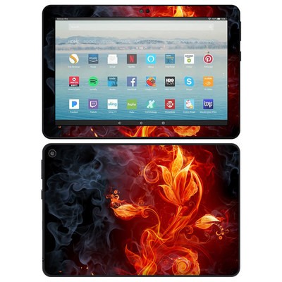 Amazon Kindle Fire HD8 Plus 10th Gen Skin - Flower Of Fire