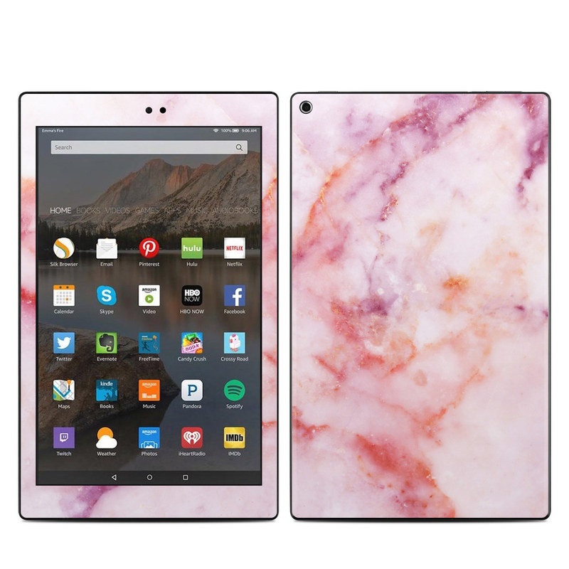 Amazon Kindle Fire HD10 2019 Skin - Blush Marble (Image 1)
