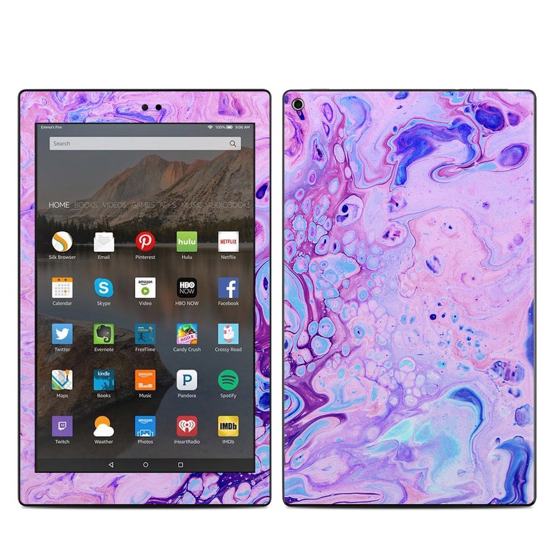 Amazon Kindle Fire HD10 2019 Skin - Bubble Bath (Image 1)