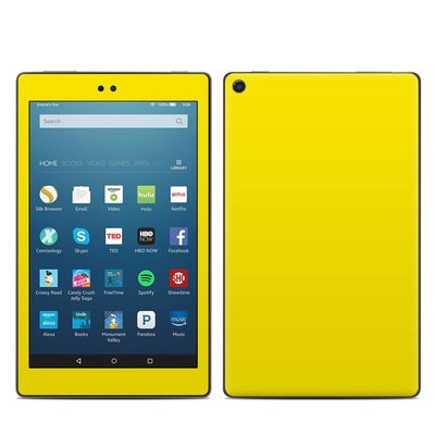 Amazon Kindle Fire HD8 2017 Skin - Solid State Yellow