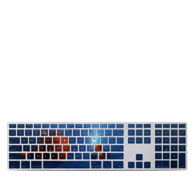 Apple Keyboard With Numeric Keypad Skin - Angler Fish