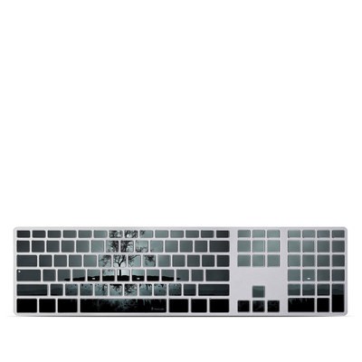 Apple Keyboard With Numeric Keypad Skin - Flying Tree Black