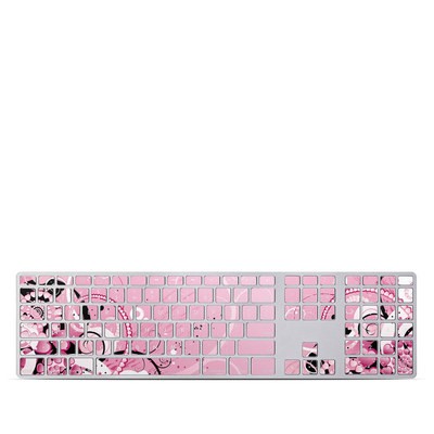 Apple Keyboard With Numeric Keypad Skin - Her Abstraction