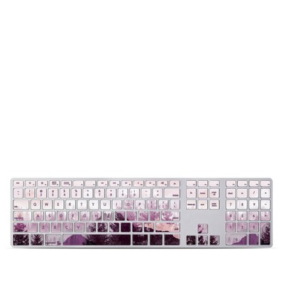 Apple Keyboard With Numeric Keypad Skin - Purple Horizon
