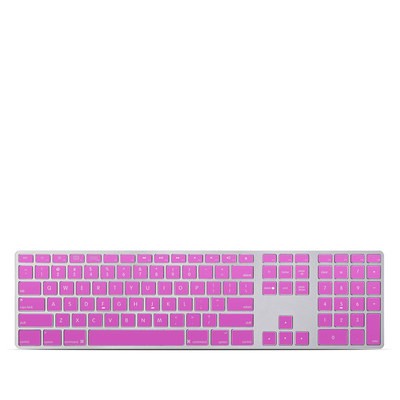 Apple Keyboard With Numeric Keypad Skin - Solid State Vibrant Pink
