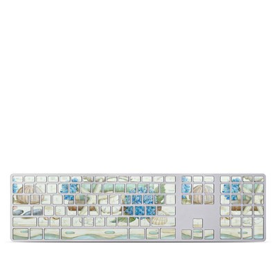 Apple Keyboard With Numeric Keypad Skin - Stories of the Sea