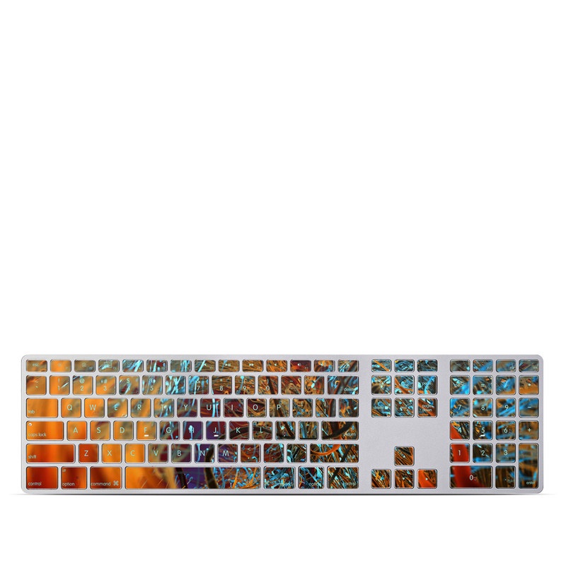 Apple Keyboard With Numeric Keypad Skin - Axonal (Image 1)