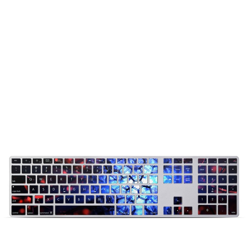 Apple Keyboard With Numeric Keypad Skin - Geomancy (Image 1)