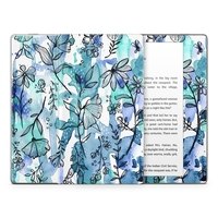 Amazon Kindle Oasis Skin - Blue Ink Floral (Image 1)