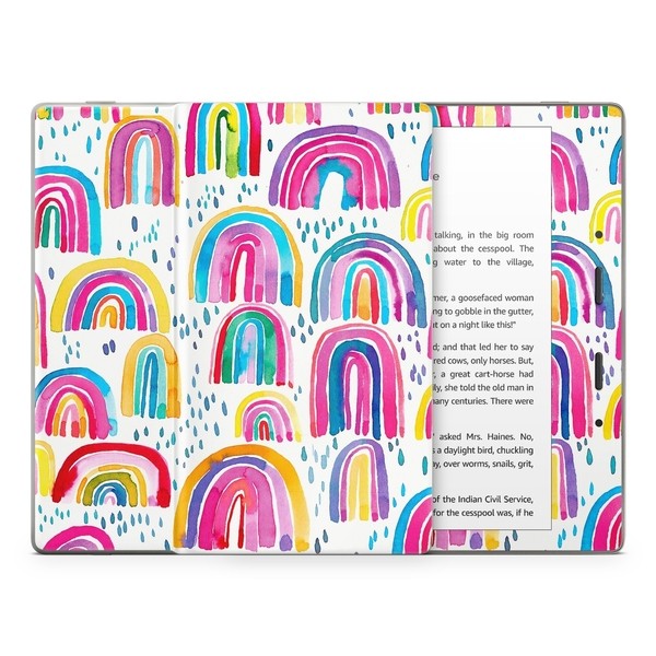 Amazon Kindle Oasis Skin - Watercolor Rainbows