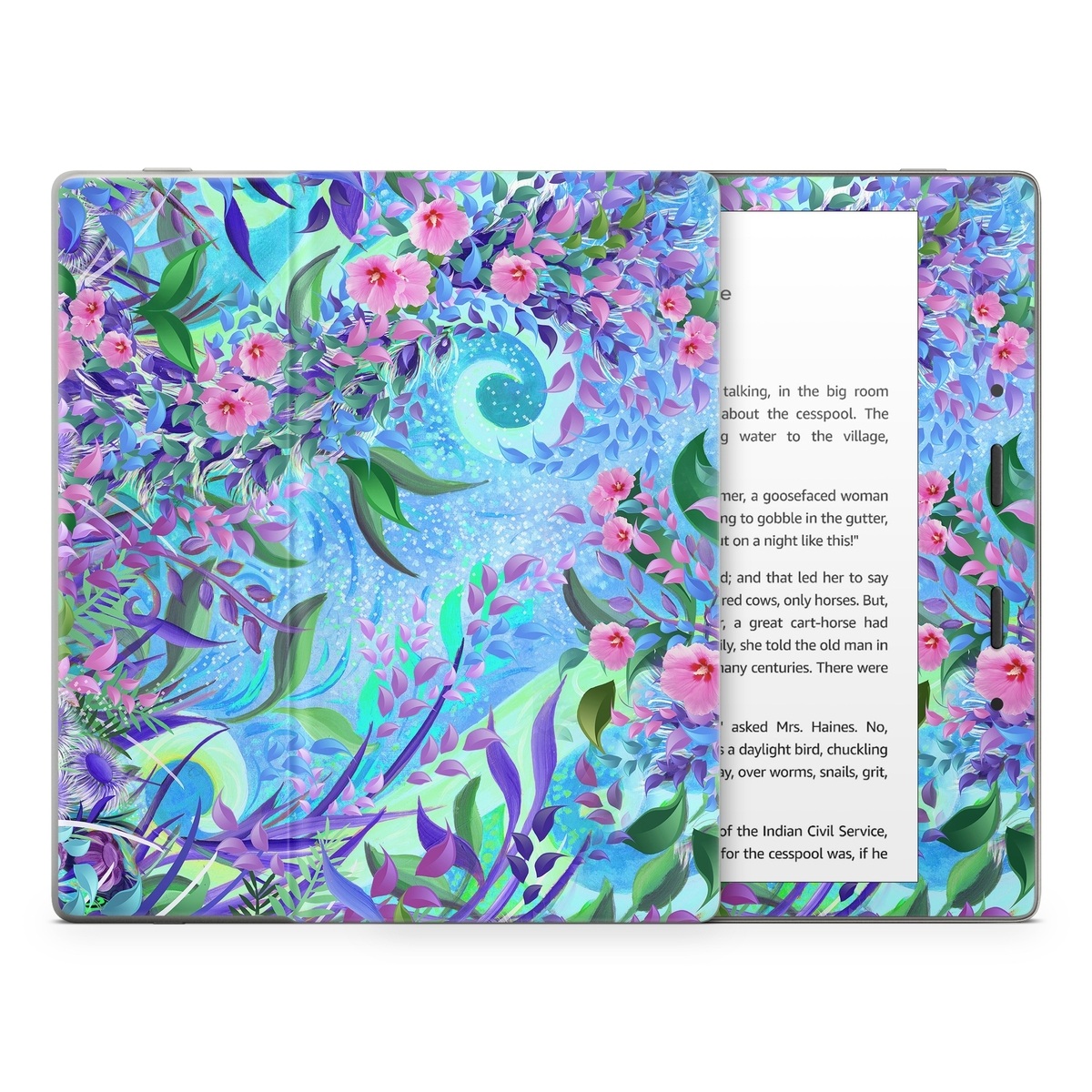 Amazon Kindle Oasis Skin - Lavender Flowers (Image 1)