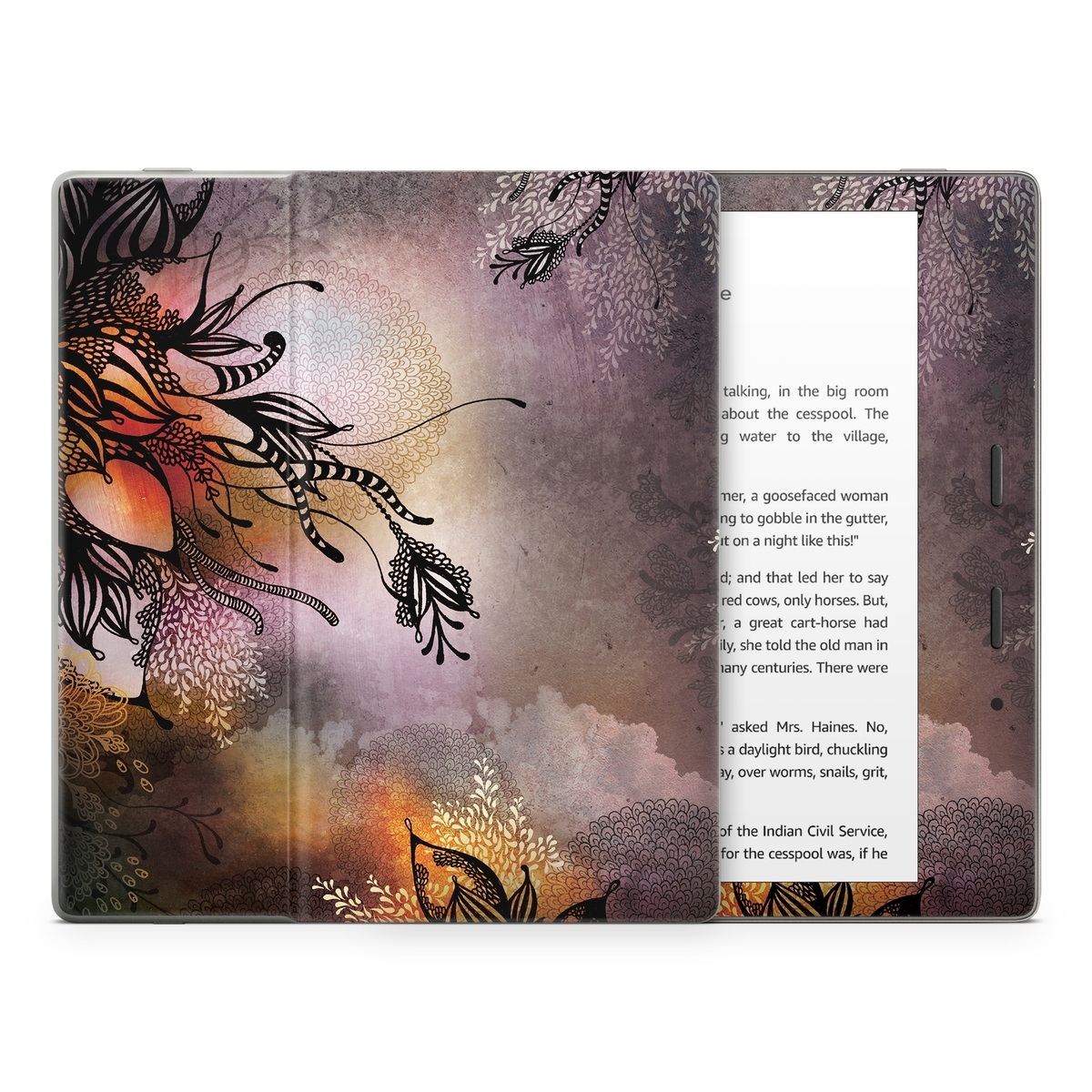 Amazon Kindle Oasis Skin - Purple Rain (Image 1)
