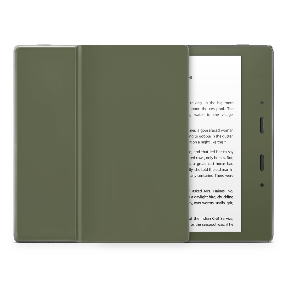 Amazon Kindle Oasis Skin - Solid State Olive Drab (Image 1)