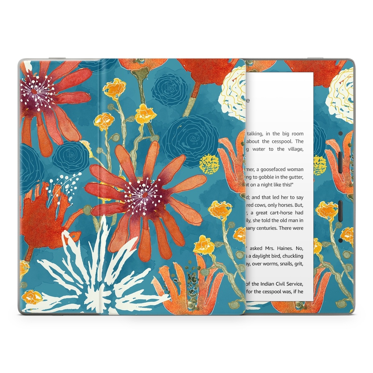 Amazon Kindle Oasis Skin - Sunbaked Blooms (Image 1)